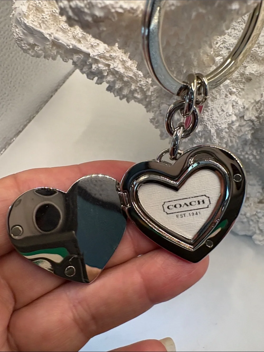 Coach bold locket